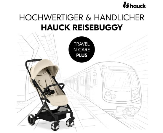 Коляска Hauck Travel N Care Plus Vanilla (16025-1), изображение 2 Коляска Hauck Travel N Care Plus Vanilla (16025-1), изображение 2