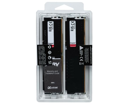 Модуль пам'яті для комп'ютера DDR5 16GB (2x8GB) 5600 MHz Beast Kingston Fury (ex.HyperX) (KF556C36BBEK2-16), зображення 6 Модуль пам'яті для комп'ютера DDR5 16GB (2x8GB) 5600 MHz Beast Kingston Fury (ex.HyperX) (KF556C36BBEK2-16), зображення 6