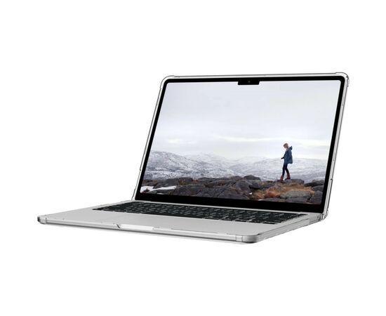Чехол для ноутбука Uag 13" Apple MacBook Pro 2020-2022 Lucent, Ice/Black (134006114340), изображение 3 Чехол для ноутбука Uag 13" Apple MacBook Pro 2020-2022 Lucent, Ice/Black (134006114340), изображение 3