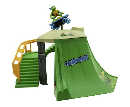 Игровой набор Funrise TMNT Черепашки-ниндзя классические мини Скейт-парк (71053), изображение 6 Игровой набор Funrise TMNT Черепашки-ниндзя классические мини Скейт-парк (71053), изображение 6