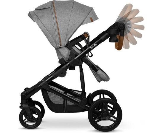 Коляска Lionelo 3 в 1 Mari Tour Grey Stone (LO-MARI TOUR 3IN1 GREY STONE), изображение 9 Коляска Lionelo 3 в 1 Mari Tour Grey Stone (LO-MARI TOUR 3IN1 GREY STONE), изображение 9