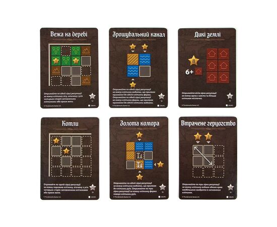 Настольная игра Ігромаг Картографы (Cartographers: A Roll Player Tale) украинский (6901), изображение 9 Настольная игра Ігромаг Картографы (Cartographers: A Roll Player Tale) украинский (6901), изображение 9