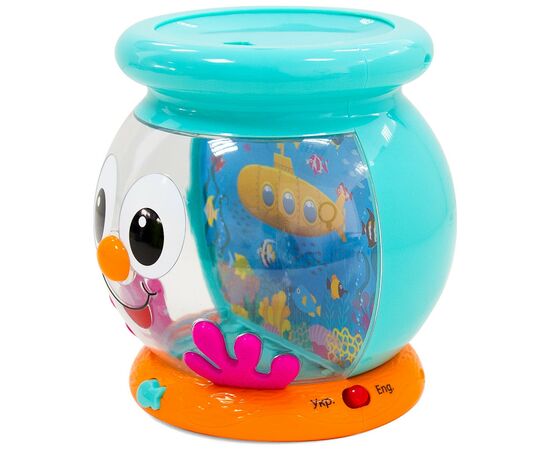 Развивающая игрушка Kiddi Smart Интерактивная обучающая игрушка Smart-Аквариум украинский и английский язык (207659), изображение 2 Развивающая игрушка Kiddi Smart Интерактивная обучающая игрушка Smart-Аквариум украинский и английский язык (207659), изображение 2