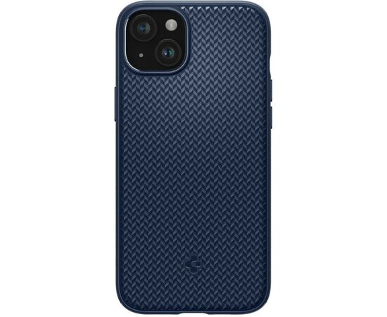 Чехол для мобильного телефона Spigen Apple iPhone 15 Plus Mag Armor MagFit Navy Blue (ACS06672)