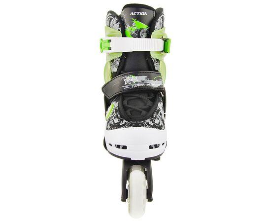 Роликовые коньки Action Pat Зелені 30-33 (PW-117CD-1/Green/30-33), изображение 4 Роликовые коньки Action Pat Зелені 30-33 (PW-117CD-1/Green/30-33), изображение 4