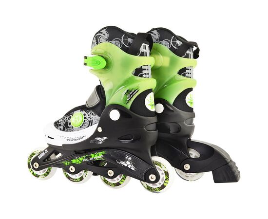 Роликовые коньки Action Pat Зелені 30-33 (PW-117CD-1/Green/30-33), изображение 7 Роликовые коньки Action Pat Зелені 30-33 (PW-117CD-1/Green/30-33), изображение 7
