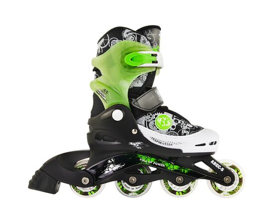 Роликовые коньки Action Pat Зелені 30-33 (PW-117CD-1/Green/30-33)