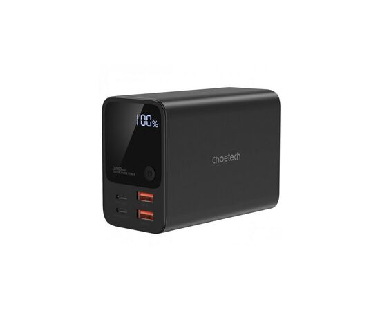 Батарея универсальная Choetech 27000mAh, PD/3.0/100W, USB-C*2/100+100W, USB-A*2/QC3.0/22.5W (B635-BK)