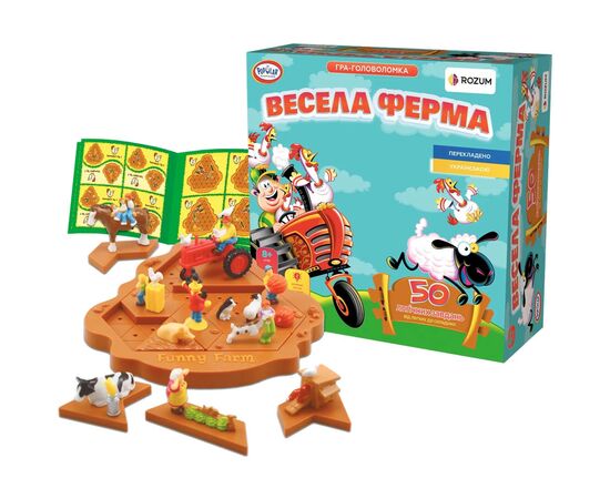 Настільна гра Rozum Весела Ферма (R004UA), зображення 2 Настільна гра Rozum Весела Ферма (R004UA), зображення 2