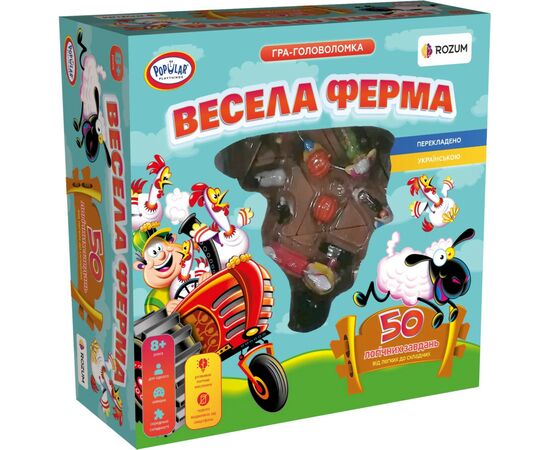 Настольная игра Rozum Веселая Ферма (R004UA)