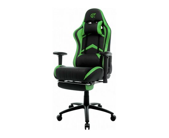 Кресло игровое GT Racer X-2534-F Black/Green, изображение 3 Кресло игровое GT Racer X-2534-F Black/Green, изображение 3
