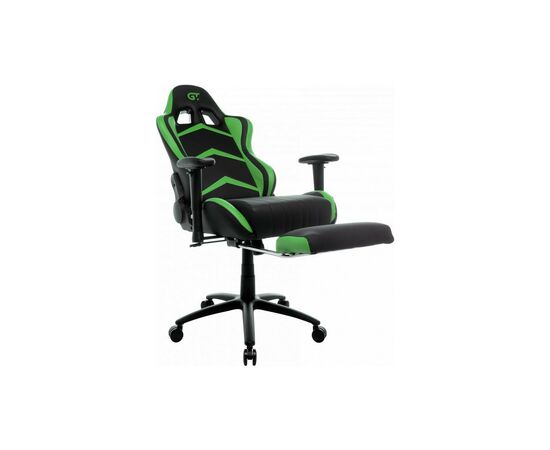 Кресло игровое GT Racer X-2534-F Black/Green, изображение 7 Кресло игровое GT Racer X-2534-F Black/Green, изображение 7