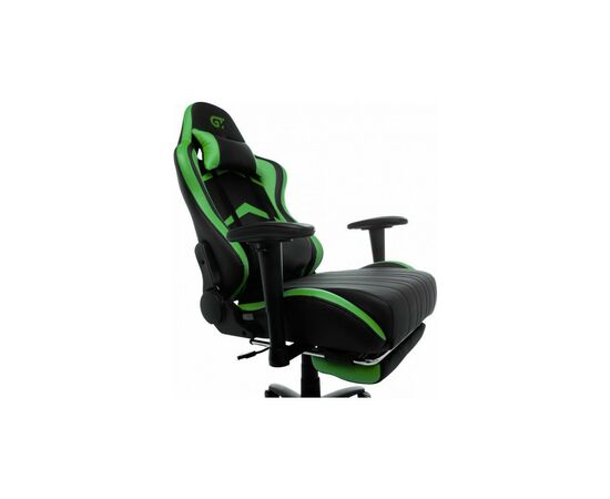 Кресло игровое GT Racer X-2534-F Black/Green, изображение 8 Кресло игровое GT Racer X-2534-F Black/Green, изображение 8