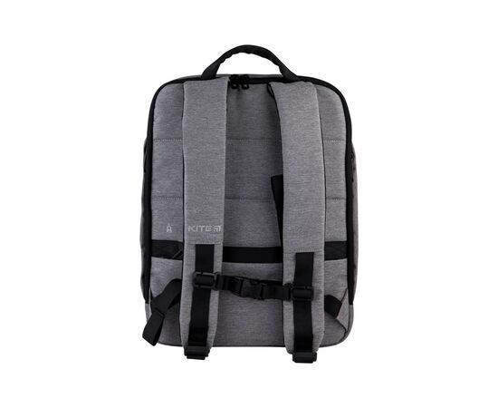 Рюкзак шкільний Kite City Сірий (K21-2514M-2), зображення 5 Рюкзак шкільний Kite City Сірий (K21-2514M-2), зображення 5