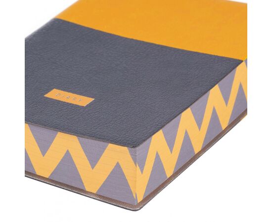 Тижневик Yes недатований Giovanni A6 432 сторінки Гірчичний з сірим (252061), зображення 3