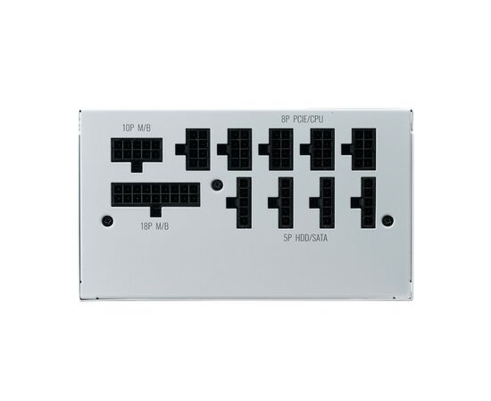 Блок питания CoolerMaster 850W V850 Gold - V2 (White Edition) (MPY-850V-AGBAG-EU), изображение 10 Блок питания CoolerMaster 850W V850 Gold - V2 (White Edition) (MPY-850V-AGBAG-EU), изображение 10