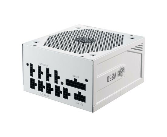 Блок питания CoolerMaster 850W V850 Gold - V2 (White Edition) (MPY-850V-AGBAG-EU), изображение 3 Блок питания CoolerMaster 850W V850 Gold - V2 (White Edition) (MPY-850V-AGBAG-EU), изображение 3
