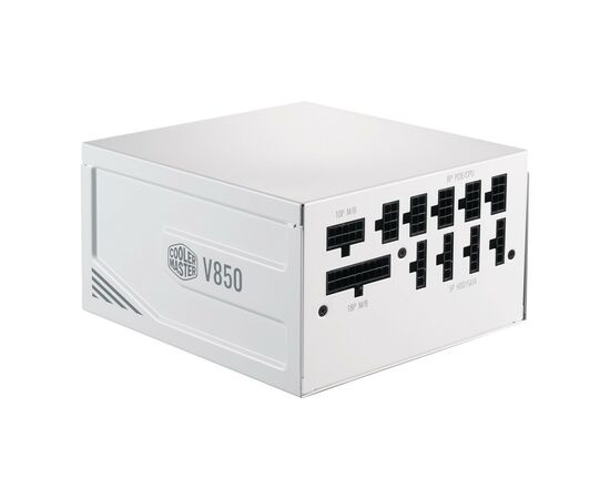 Блок питания CoolerMaster 850W V850 Gold - V2 (White Edition) (MPY-850V-AGBAG-EU), изображение 4 Блок питания CoolerMaster 850W V850 Gold - V2 (White Edition) (MPY-850V-AGBAG-EU), изображение 4
