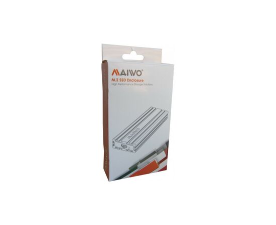 Карман внешний Maiwo M.2 SSD NVMe (PCIe) — USB 3.1 Type-C (K1686P space grey), изображение 12 Карман внешний Maiwo M.2 SSD NVMe (PCIe) — USB 3.1 Type-C (K1686P space grey), изображение 12