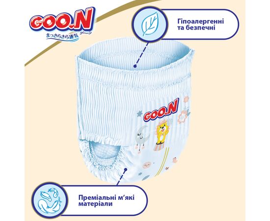 Подгузник GOO.N Premium Soft 15-25 кг размер 2XL трусики 30 шт. (863230), изображение 6 Подгузник GOO.N Premium Soft 15-25 кг размер 2XL трусики 30 шт. (863230), изображение 6