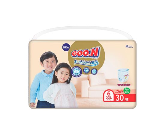 Підгузок GOO.N Premium Soft 15-25 кг розмір 2XL трусики 30 шт. (863230)