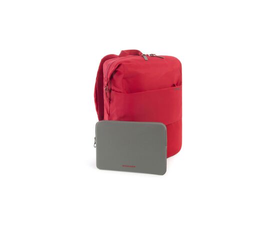 Рюкзак для ноутбука Tucano 13" Modo Small Backpack MBP, red (BMDOKS-R), изображение 8