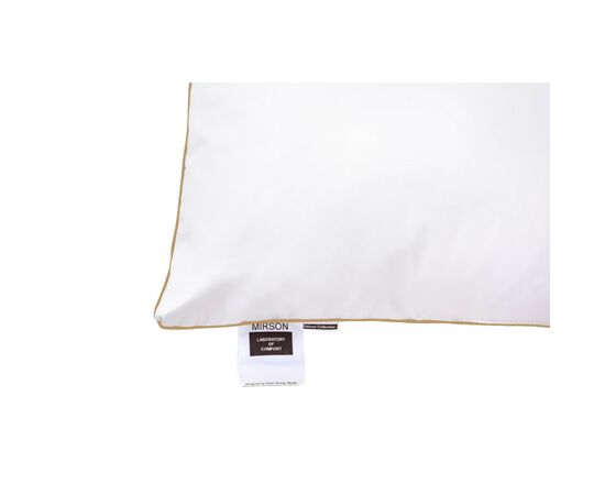 Подушка MirSon пуховая Hand Made De Luxe White 903 низкая 70x70 (2200000555809), изображение 4 Подушка MirSon пуховая Hand Made De Luxe White 903 низкая 70x70 (2200000555809), изображение 4