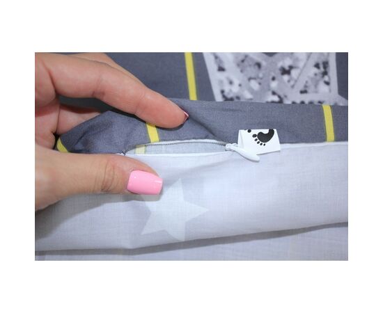 Постільна білизна MirSon Бязь Ranforce Elite 17-0422 Golden Star Двоспальний (2200004671550), зображення 5