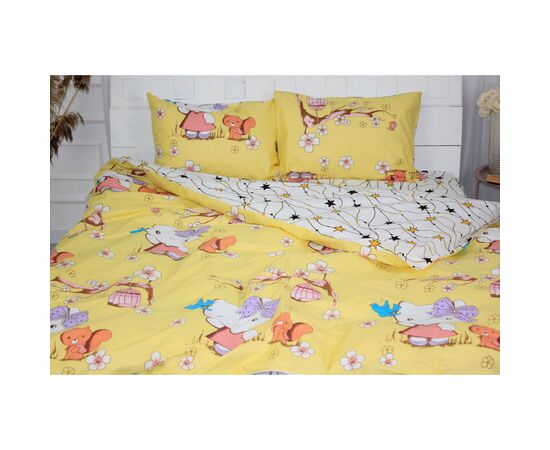 Постельное белье MirSon Бязь Ranforce Elite 17-0524 Kitty Евро (2200004678153)