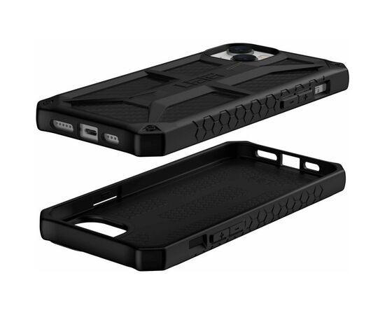 Чехол для моб. телефона Uag Apple iPhone 14 Plus Monarch, Carbon Fiber (114033114242), изображение 10