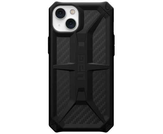 Чехол для моб. телефона Uag Apple iPhone 14 Plus Monarch, Carbon Fiber (114033114242)