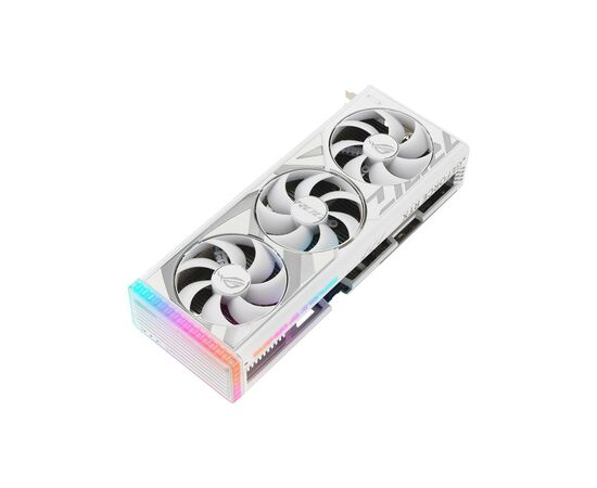 Видеокарта ASUS GeForce RTX4080 16Gb ROG STRIX WHITE OC (ROG-STRIX-RTX4080-O16G-WHITE), изображение 2 Видеокарта ASUS GeForce RTX4080 16Gb ROG STRIX WHITE OC (ROG-STRIX-RTX4080-O16G-WHITE), изображение 2