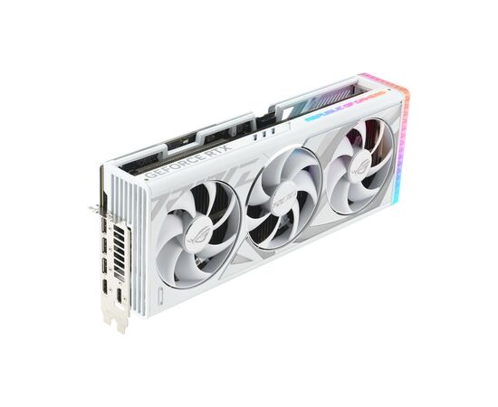 Видеокарта ASUS GeForce RTX4080 16Gb ROG STRIX WHITE OC (ROG-STRIX-RTX4080-O16G-WHITE), изображение 4 Видеокарта ASUS GeForce RTX4080 16Gb ROG STRIX WHITE OC (ROG-STRIX-RTX4080-O16G-WHITE), изображение 4