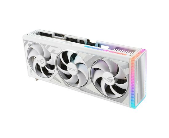 Видеокарта ASUS GeForce RTX4080 16Gb ROG STRIX WHITE OC (ROG-STRIX-RTX4080-O16G-WHITE), изображение 6 Видеокарта ASUS GeForce RTX4080 16Gb ROG STRIX WHITE OC (ROG-STRIX-RTX4080-O16G-WHITE), изображение 6