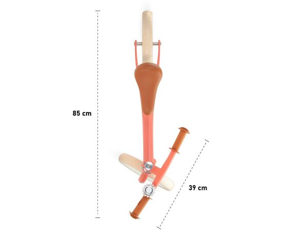 Беговел Kinderkraft Fly Plus Coral (KKRFLPLCRL0000) (5902533915040), изображение 11 Беговел Kinderkraft Fly Plus Coral (KKRFLPLCRL0000) (5902533915040), изображение 11