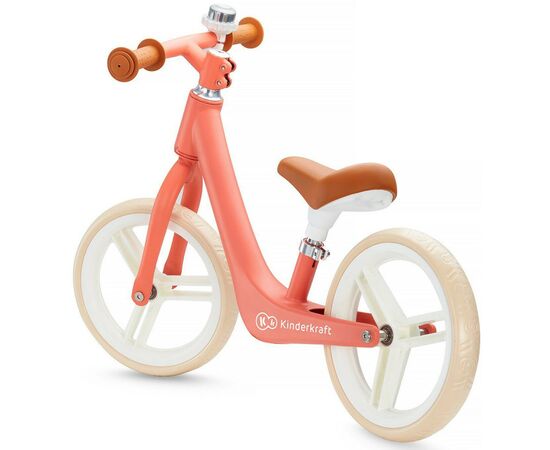 Беговел Kinderkraft Fly Plus Coral (KKRFLPLCRL0000) (5902533915040), изображение 2 Беговел Kinderkraft Fly Plus Coral (KKRFLPLCRL0000) (5902533915040), изображение 2