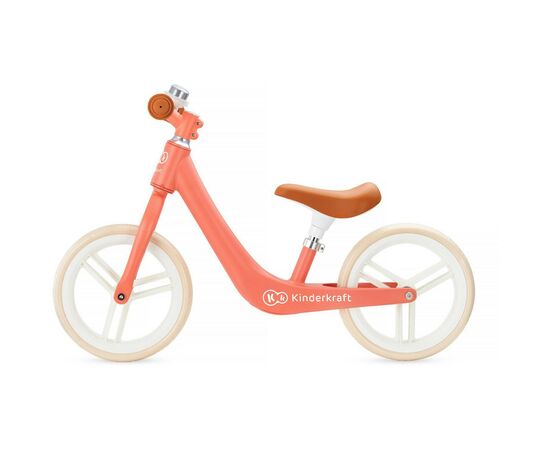 Беговел Kinderkraft Fly Plus Coral (KKRFLPLCRL0000) (5902533915040), изображение 6 Беговел Kinderkraft Fly Plus Coral (KKRFLPLCRL0000) (5902533915040), изображение 6