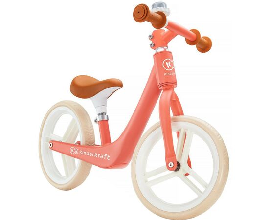 Беговел Kinderkraft Fly Plus Coral (KKRFLPLCRL0000) (5902533915040)