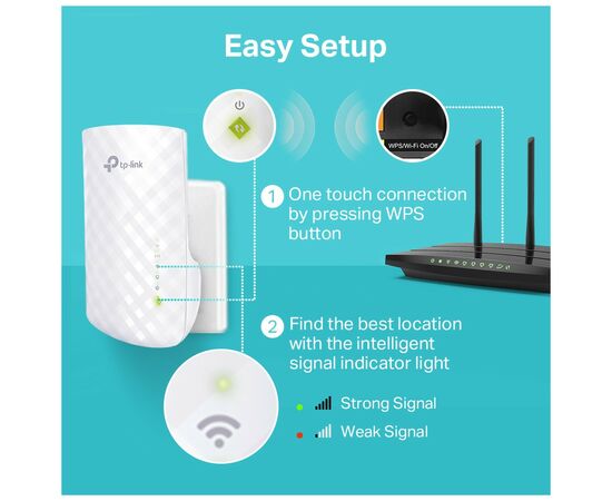 Ретранслятор TP-Link RE220, изображение 6 Ретранслятор TP-Link RE220, изображение 6