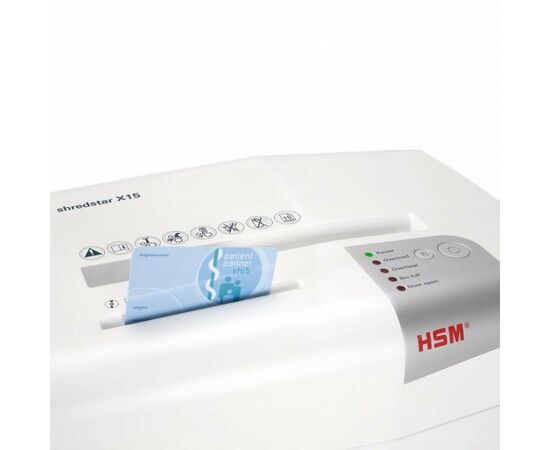 Уничтожитель документов HSM shredstar X15 (4x37) (6020455), изображение 8 Уничтожитель документов HSM shredstar X15 (4x37) (6020455), изображение 8
