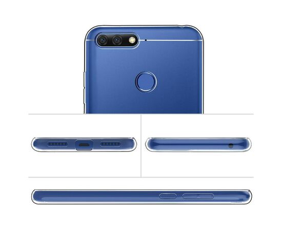Чехол для моб. телефона Laudtec для Huawei Y6 2018 Clear tpu (Transperent) (LC-HY62018T), изображение 10 Чехол для моб. телефона Laudtec для Huawei Y6 2018 Clear tpu (Transperent) (LC-HY62018T), изображение 10