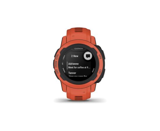 Смарт-годинник Garmin Instinct 2S, Poppy, GPS (010-02563-06), зображення 8 Смарт-годинник Garmin Instinct 2S, Poppy, GPS (010-02563-06), зображення 8