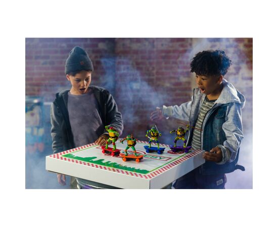 Игровой набор Funrise TMNT Черепашки-ниндзя классические Мастера боевых искусств Леонардо movie star 2023 (71059), изображение 10