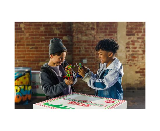 Игровой набор Funrise TMNT Черепашки-ниндзя классические Мастера боевых искусств Леонардо movie star 2023 (71059), изображение 11