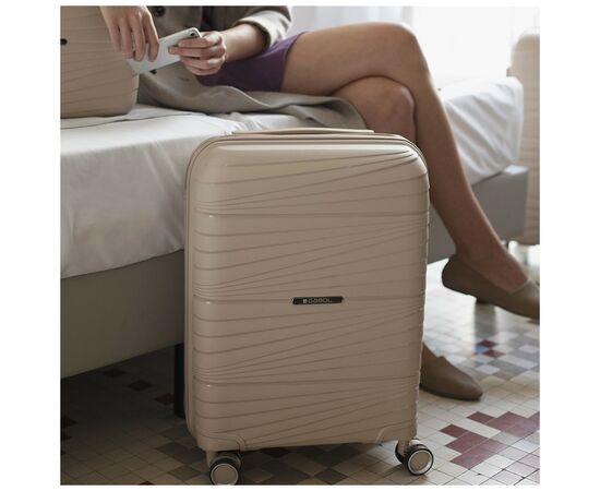 Чемодан Gabol Kiba (M) Beige (122046-006)/(122001-006) (930303), изображение 12 Чемодан Gabol Kiba (M) Beige (122046-006)/(122001-006) (930303), изображение 12