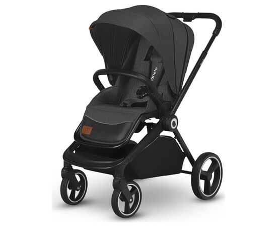 Коляска Lionelo 3 в 1 Mika Grey Graphite (LO-MIKA 3IN1 GREY GRAPHITE), изображение 2 Коляска Lionelo 3 в 1 Mika Grey Graphite (LO-MIKA 3IN1 GREY GRAPHITE), изображение 2