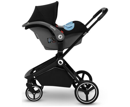 Коляска Lionelo 3 в 1 Mika Grey Graphite (LO-MIKA 3IN1 GREY GRAPHITE), изображение 5 Коляска Lionelo 3 в 1 Mika Grey Graphite (LO-MIKA 3IN1 GREY GRAPHITE), изображение 5