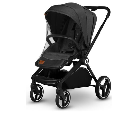 Коляска Lionelo 3 в 1 Mika Grey Graphite (LO-MIKA 3IN1 GREY GRAPHITE), изображение 7 Коляска Lionelo 3 в 1 Mika Grey Graphite (LO-MIKA 3IN1 GREY GRAPHITE), изображение 7
