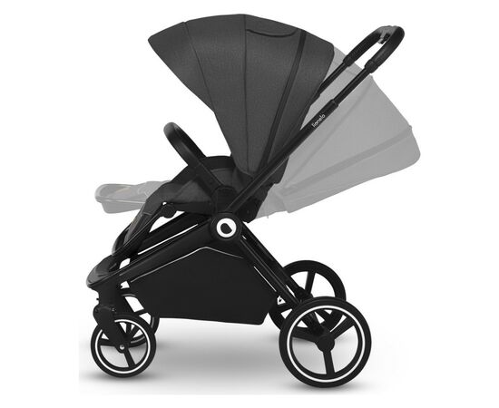 Коляска Lionelo 3 в 1 Mika Grey Graphite (LO-MIKA 3IN1 GREY GRAPHITE), изображение 8 Коляска Lionelo 3 в 1 Mika Grey Graphite (LO-MIKA 3IN1 GREY GRAPHITE), изображение 8