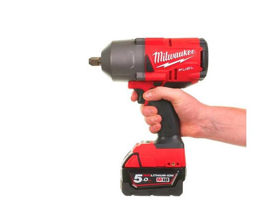 Гайковерт Milwaukee высокомоментный 1/2" 1898Нм M18 FUEL FHIWF12-502X (4933459696), изображение 5 Гайковерт Milwaukee высокомоментный 1/2" 1898Нм M18 FUEL FHIWF12-502X (4933459696), изображение 5